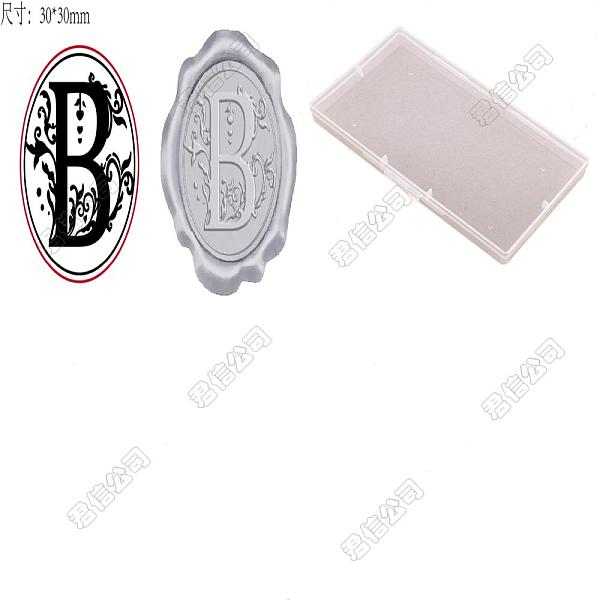 

PandaHall CRASPIRE Adhesive Wax Seal Stickers, Envelope Seal Decoration, For Craft Scrapbook DIY Gift, Silver Color, Letter B, 30mm...