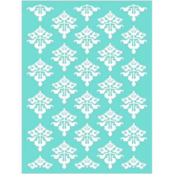 

PandaHall OLYCRAFT Self-Adhesive Silk Screen Printing Stencil Reusable Pattern Stencils Flower Pattern for Painting on Wood Fabric T-Shirt...