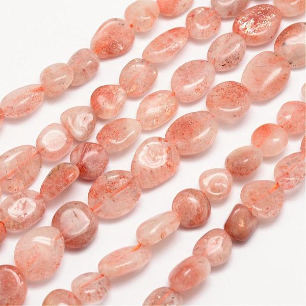 

PandaHall Natural Sunstone Bead Strands, Tumbled Stone, Nuggets, 3~14x3~14mm, Hole: 1mm, about 15.35 inch Sunstone Nuggets