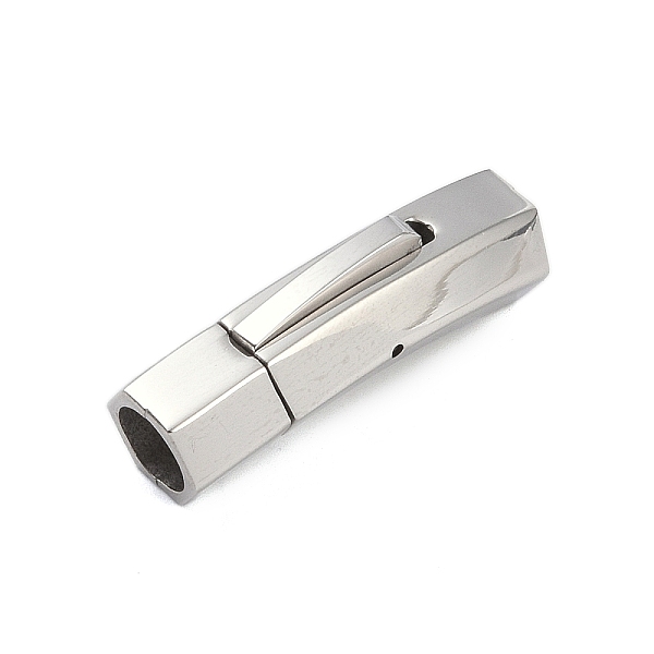 

PandaHall 316 Stainless Steel Bayonet Clasps, Stainless Steel Color, 30.5x9x10mm, Hole: 6mm 316 Surgical Stainless Steel