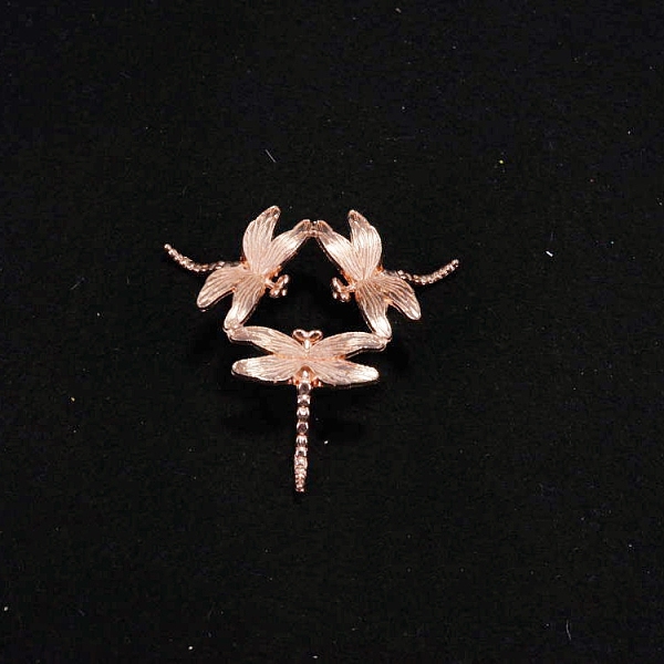

PandaHall Dragonfly Alloy Crystal Ball Holders, Crystal Sphere Display Stand, Home Tabletop Decorations, Rose Gold, 20mm Alloy Dragonfly