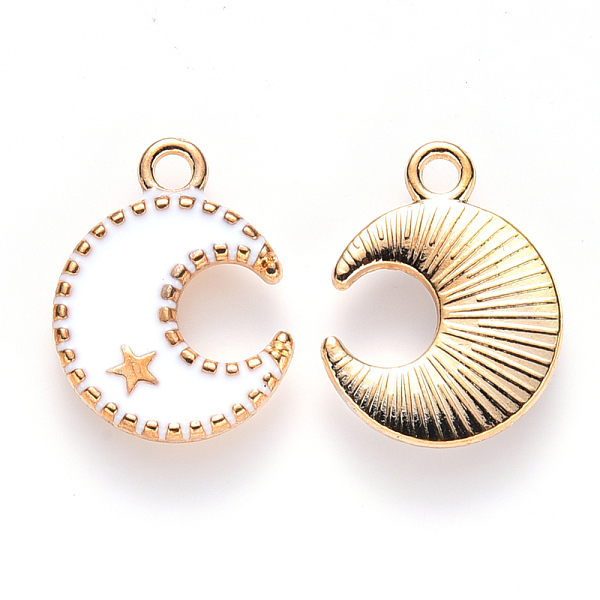 Alloy Enamel Pendants
