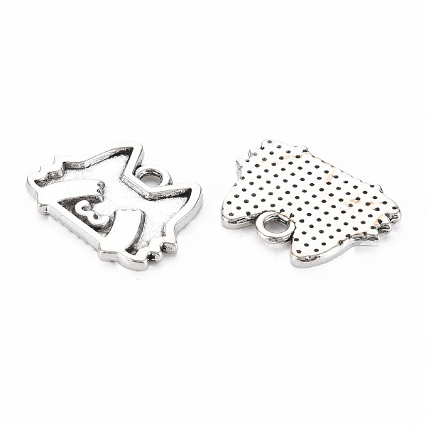 

PandaHall Tibetan Style Alloy Pendant Enamel Settings, Cadmium Free & Lead Free, Cat, Antique Silver, 13.5x18x1.5mm, Hole: 2mm Alloy Cat...