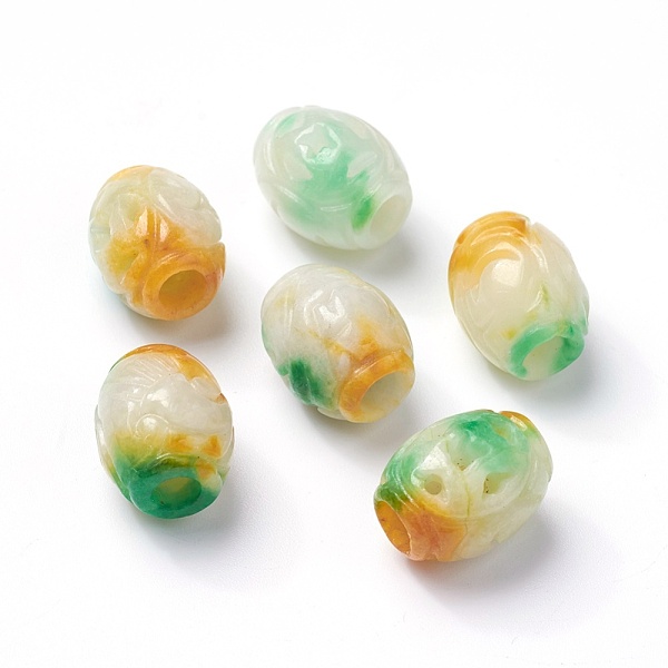 Perles Naturelles En Jade Du Myanmar/jade Birmane