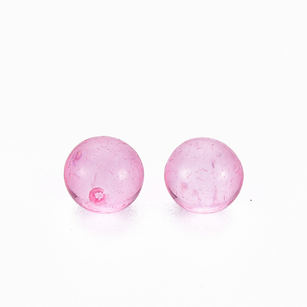 

PandaHall Transparent Acrylic Beads, No Hole, Round, Camellia, 3.5mm, about 17000pcs/500g Acrylic Round Pink