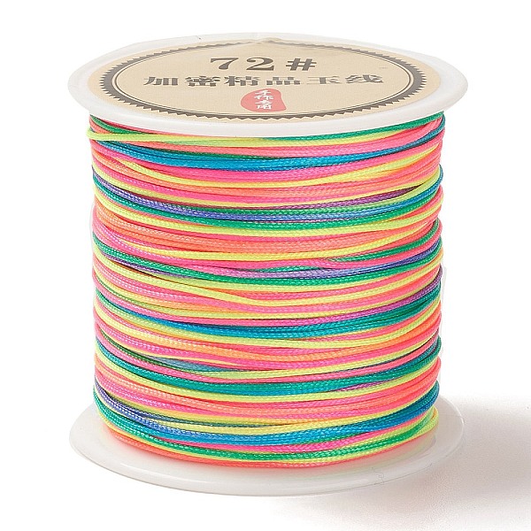 50 Yards Segment Dyed Nylon Chinese Knot Cord