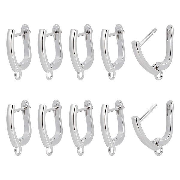 Brass Hoop Earring … - image