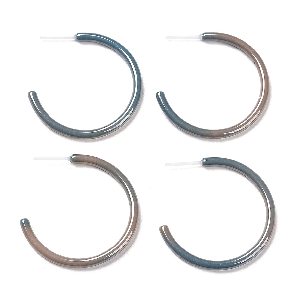 Hypoallergenic Bioceramics Zirconia Ceramic Ring Stud Earrings