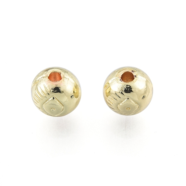 

PandaHall Alloy Beads, Cadmium Free & Lead Free, Round, Light Gold, 6mm, Hole: 1.4mm Alloy Round