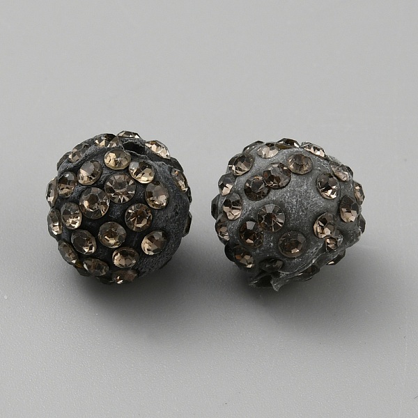 Perles de strass en pâte polymère manuelles