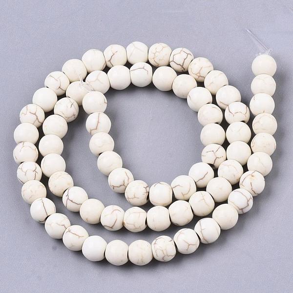 Synthetic Magnesite Beads Strands