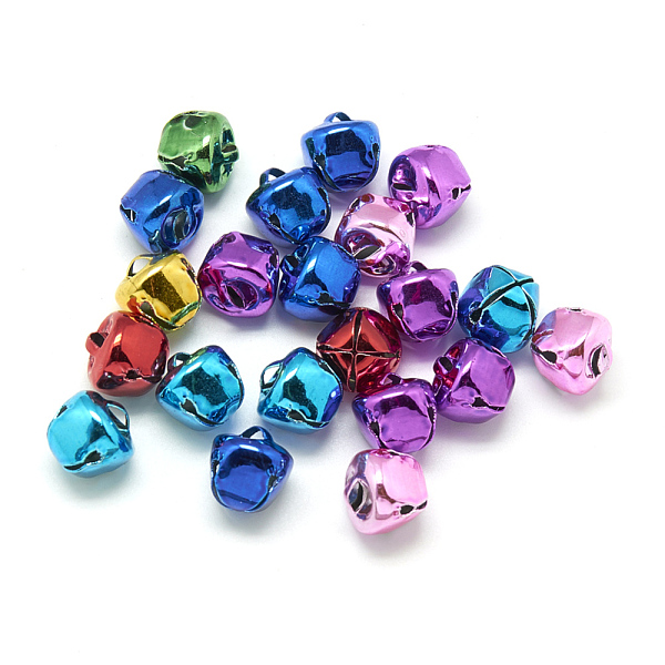 

PandaHall Iron Bell Pendants, Mixed Color, 20mm Iron Bell Multicolor