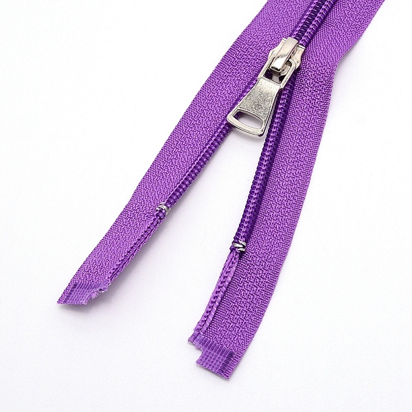 

PandaHall Garment Accessories, Nylon Closed-end Zipper, Zip-fastener Components, Dark Orchid, 40x3.3x0.2cm Nylon