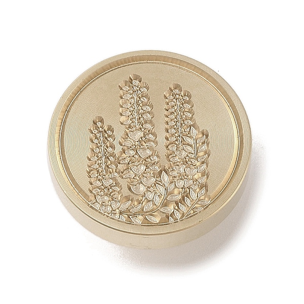

PandaHall Golden Tone Wax Seal Brass Stamp Head, Floral Collection Pattern, for Wax Seal Stamp, Flower, 25x14mm, Inner Diameter: 7mm Brass...