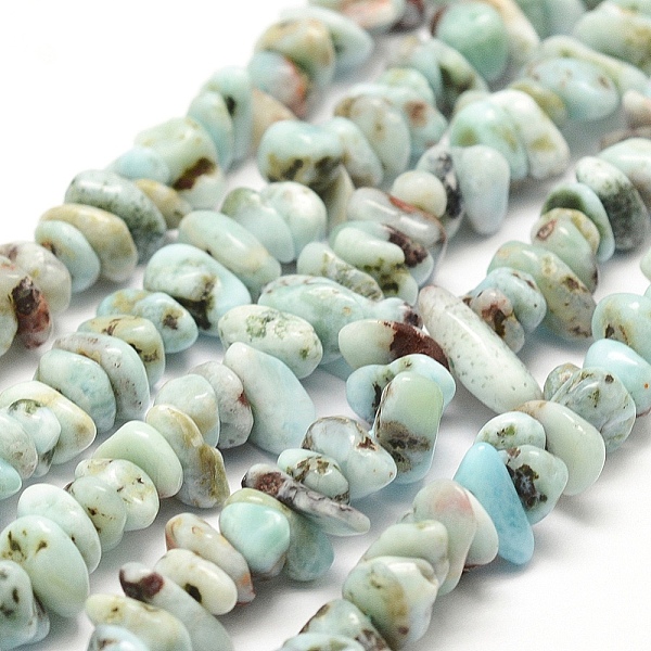 Natural Larimar Bea… - image