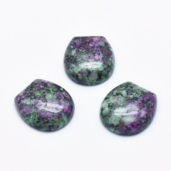 

PandaHall Natural Ruby in Zoisite Cabochons, 22x20x6~6.5mm Ruby in Zoisite Others