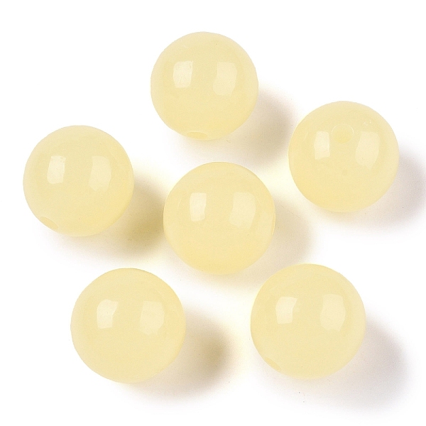 Opaque Acrylic Beads - image
