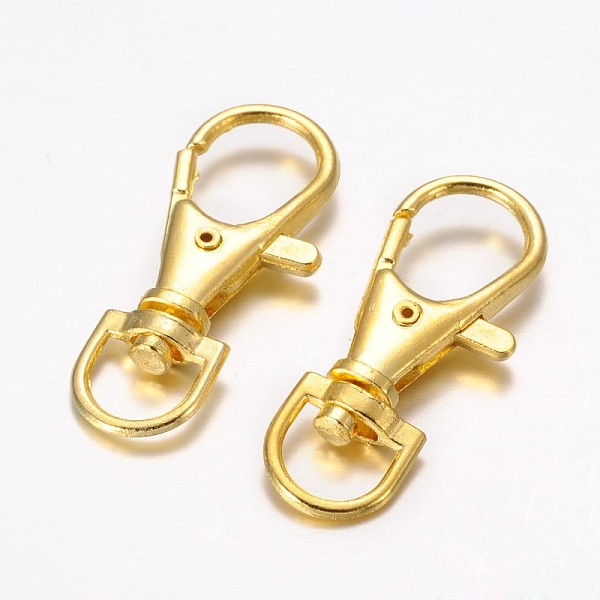 Alloy Swivel Lobster Claw Clasps