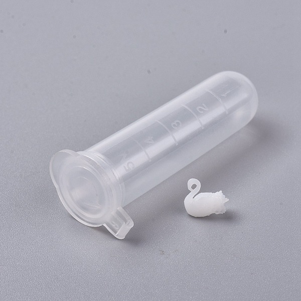 

PandaHall DIY Crystal Epoxy Resin Material Filling, Swan, For Display Decoration, with Transparent Tube, White, 8.5x8.5x4mm Resin Others...