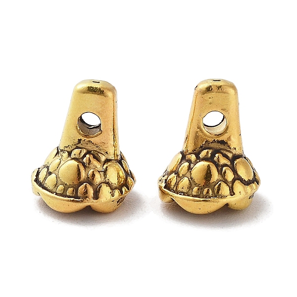 

PandaHall Tibetan Style Alloy Charms, Cadmium Free & Lead Free, Flower, Antique Golden, 8.5x6.5mm, Hole: 1.4mm, about 1667pcs/1000g Alloy...