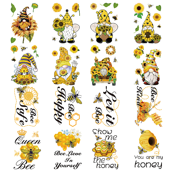 

PandaHall CRASPIRE 2 Sets 2 Style PVC Wall Sticker, Rectangle Shape, for Window or Stairway Home Decoration, Mixed Patterns, 190x140mm, 1...