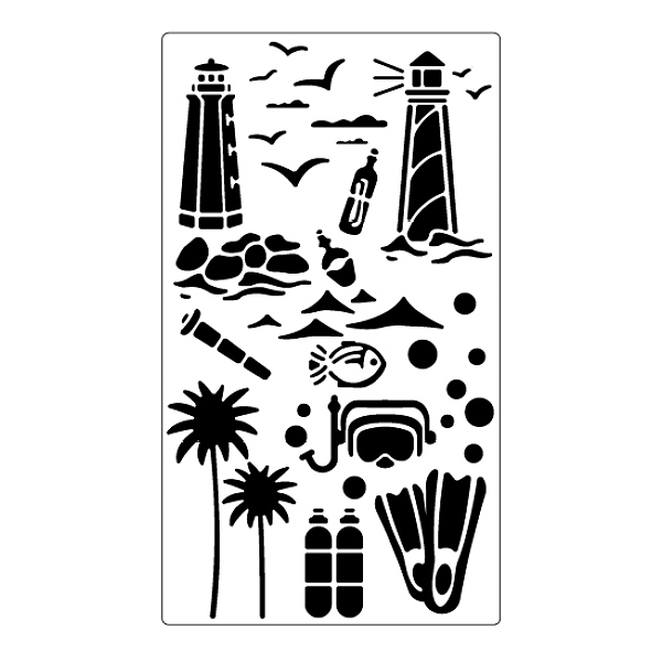 

PandaHall Nautical Theme Steel Cutting Dies Stencils, for DIY Scrapbooking/Photo Album, Decorative Embossing DIY Paper Card, Mixed Patterns...