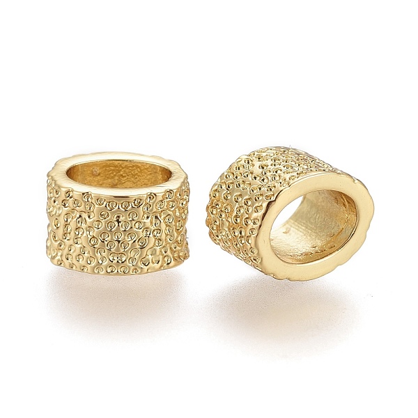 

PandaHall Brass Slide Charms, Long-Lasting Plated, Column, Real 18K Gold Plated, 7.5x5x6mm, Hole: 4x5.5mm Brass Column