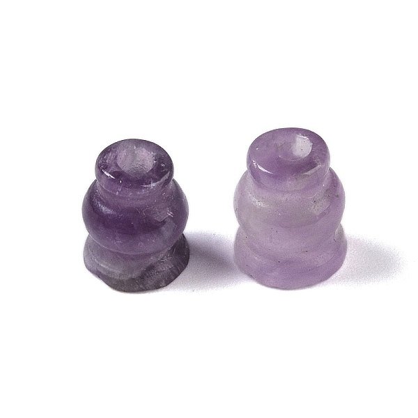 

PandaHall Natural Amethyst Beads, Gourd, 7.5x6.5mm, Hole: 1.8mm Amethyst Others