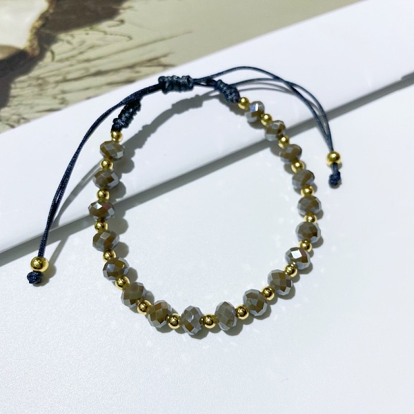 

PandaHall Natural Freshwater Pearl Bracelet Glass