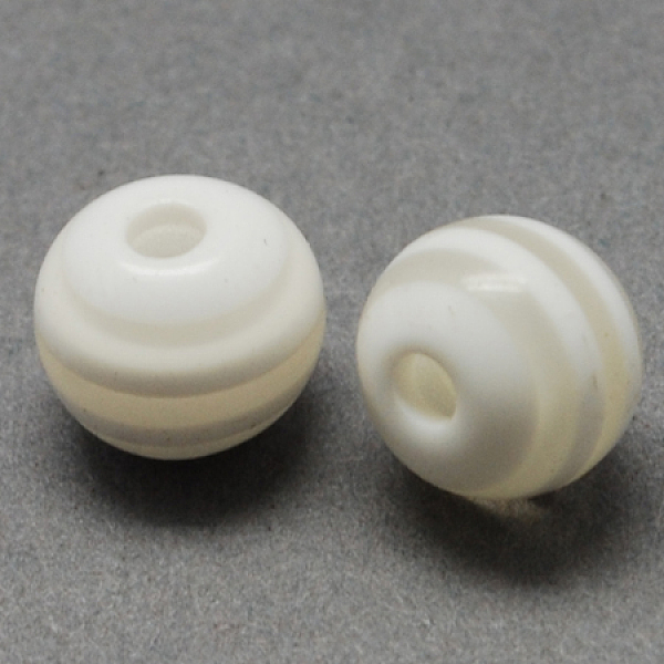 Round Striped Resin… - image