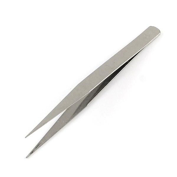 

PandaHall Iron Tweezers, Platinum, 133x9mm Iron