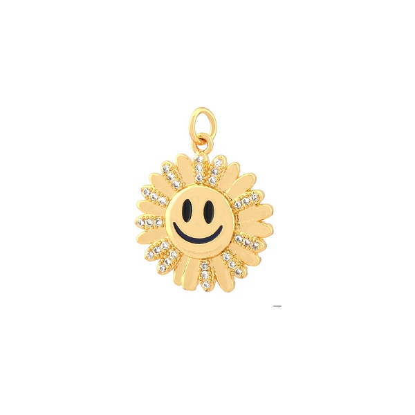 Brass Micro Pave Cu… - image