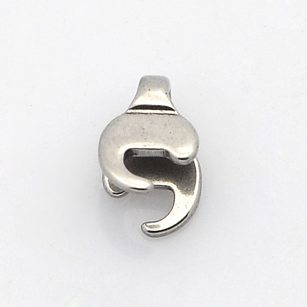 

PandaHall 201 Stainless Steel Pendant Bails, Stainless Steel Color, 6x5x5mm 201 Stainless Steel