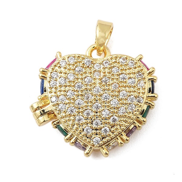 Brass Micro Pave Cu… - image