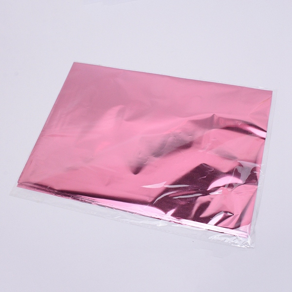 

PandaHall A4 Hot Foil Stamping Paper, Flamingo, 29x20~21cm, 50 sheets/bag Plastic Pink