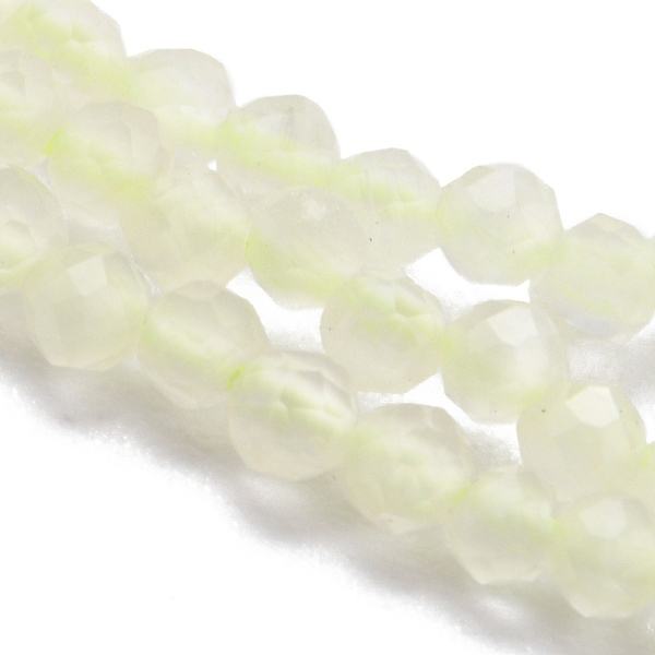 

PandaHall Cat Eye Beads Strands, Faceted, Dyed & Heated, Round, Champagne Yellow, 2mm, Hole: 0.6mm, about 190pcs/strand, 14.49''(36.8cm)...