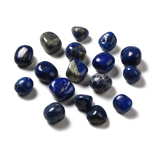

PandaHall Natural Lapis Lazuli Beads, Tumbled Stone, Healing Stones, for Reiki Healing Crystals Chakra Balancing, Vase Filler Gems, No...
