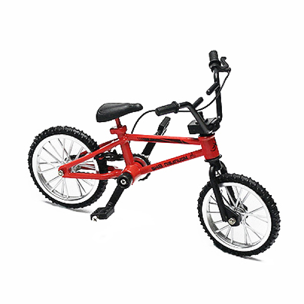 

PandaHall Miniature Alloy Bicycle, for Dollhouse Accessories Pretending Prop Decorations, Tyre Random Style, FireBrick, 110x80mm Alloy..., Red