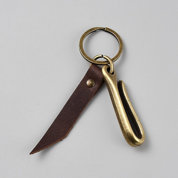 Cowhide Keychains