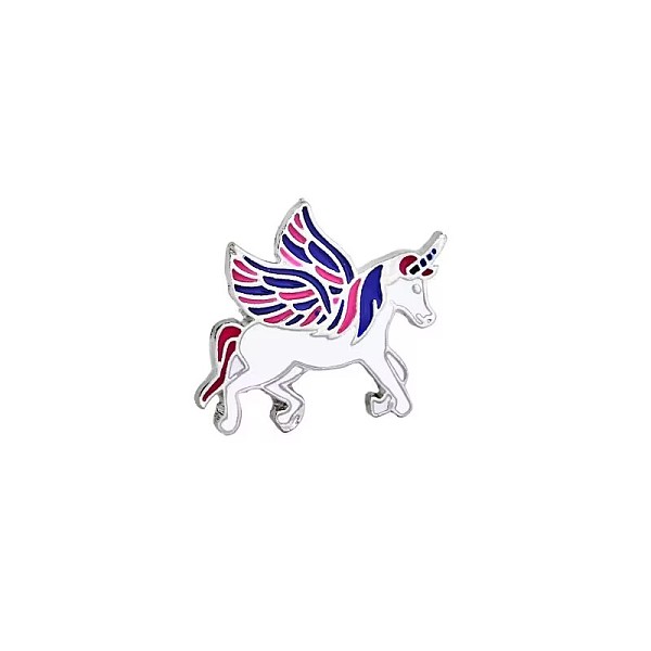 

PandaHall Unicorn Enamel Pin, Platinum Plated Alloy Badge for Backpack Clothes, Brown, 22x22x2mm Alloy+Enamel Unicorn Brown
