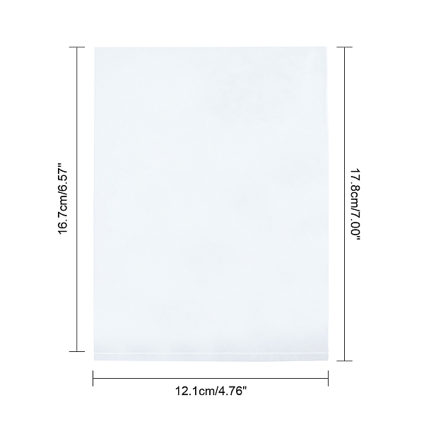 

PandaHall PVC Heat Shrinkage Bags, Clear, 17.8x12.1cm, Thickness: 0.04mm Plastic None Clear