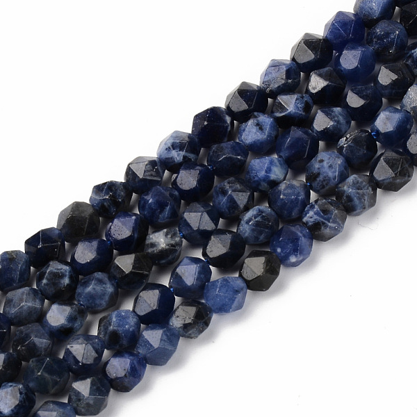 Natural Brazil Sodalite Beads Strands