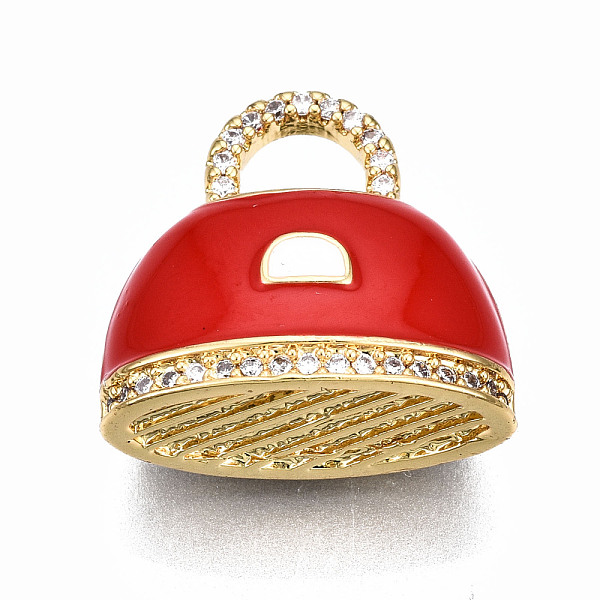 Brass Micro Pave Cu… - image