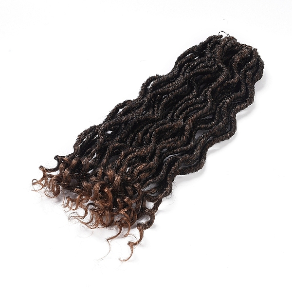 

PandaHall Marley Braid Hair, Synthetic Afro Kinky Curly Hair Extensions, Low Temperature Heat Resistant Fiber and Low Temperature Fibre...