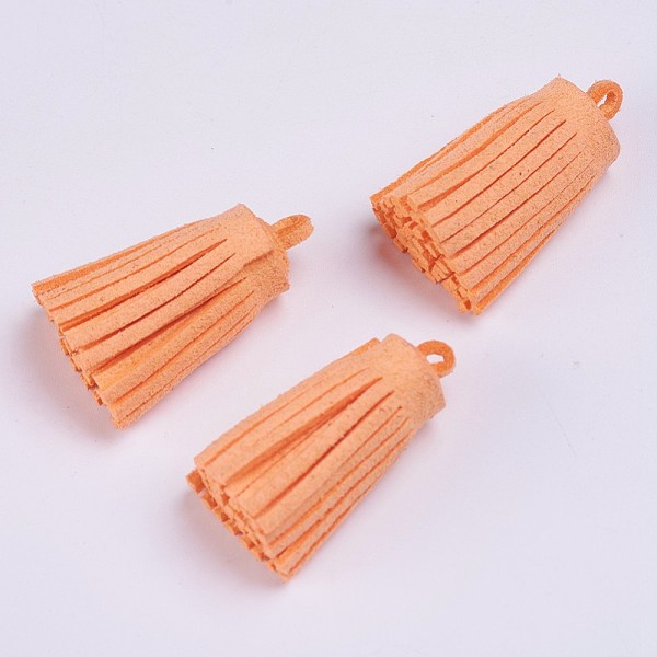 Faux Suede Tassel P… - image