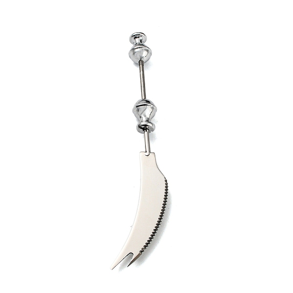 

PandaHall 201 Stainless Steel Cake Spatulas, Bakewere Tool, Stainless Steel Color, 158x34x15mm 201 Stainless Steel