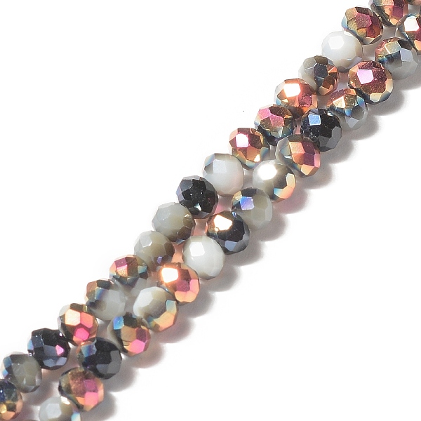 Electroplated Glass Beads Strands