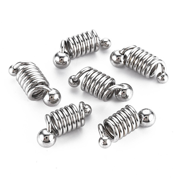 

PandaHall 201 Stainless Steel European Beads, Large Hole Beads, Column, Stainless Steel Color, 21x9x8mm, Hole: 5mm 201 Stainless Steel...