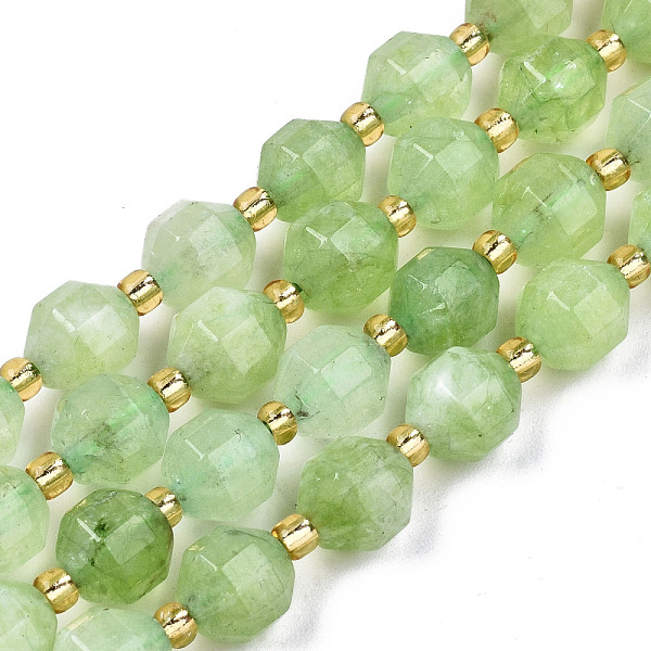 

PandaHall Natural Dolomite Beads Strands, Faceted, Dyed, Round, Light Green, 8x8mm, Hole: 1.2mm, about 33pcs/strand, 15.16 inch~15.35 inch...