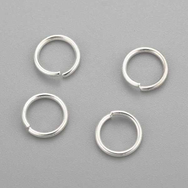 

PandaHall 304 Stainless Steel Jump Rings, Open Jump Rings, Silver, 19 Gauge, 7x0.9mm, Inner Diameter: 5.1mm 304 Stainless Steel